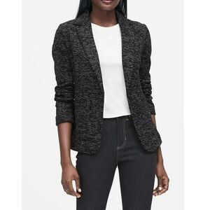 Banana Republic Unstructured Knit Tweed Blazer
